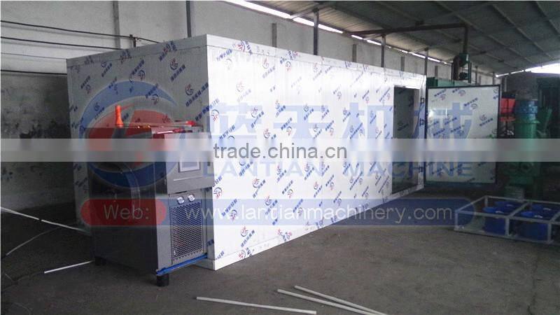 New design long burning time coal briquette production line