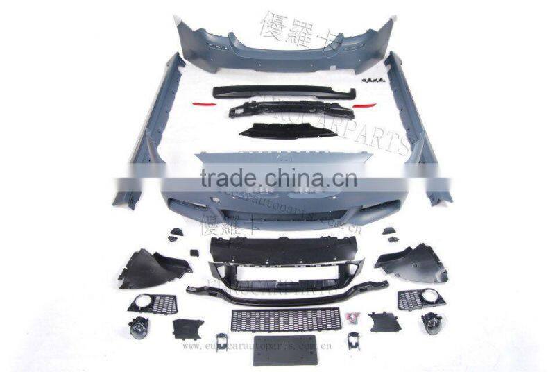 HOT SALE/ For 5 series f10 m-te style 2010-2013 year car up tunning pp bumper set body kit