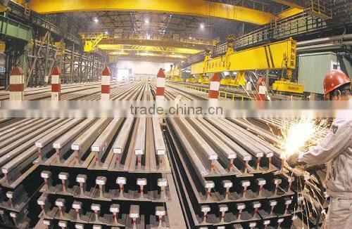 38kg/m railroad heay steel railway track for sale