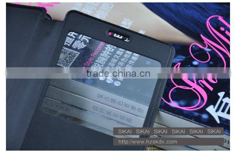 For Huawei P8 Lite Mobile Phone Accessory Anti Dust Smart Slim Water Proof Anti Drop Foldable PU leather Flip Case Flip Cover