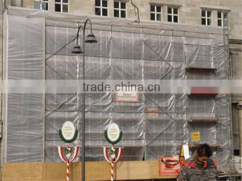 hot sale !transparent mesh scaffolding cover tarps,greenhouses cover tarps,tear-resistant sunproof pe leno tarpaulin