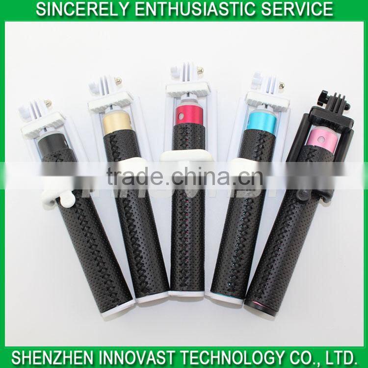 New Foldable bluetooth aluminum alloy selfie stick