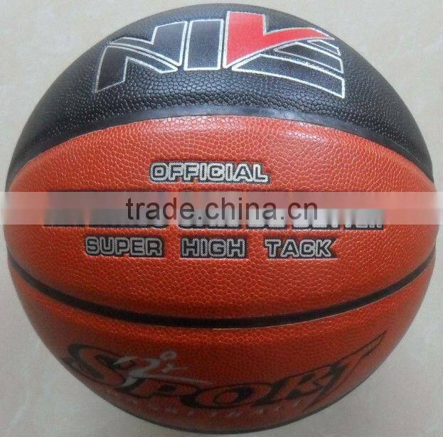 Professional size 7 PU basketball for match