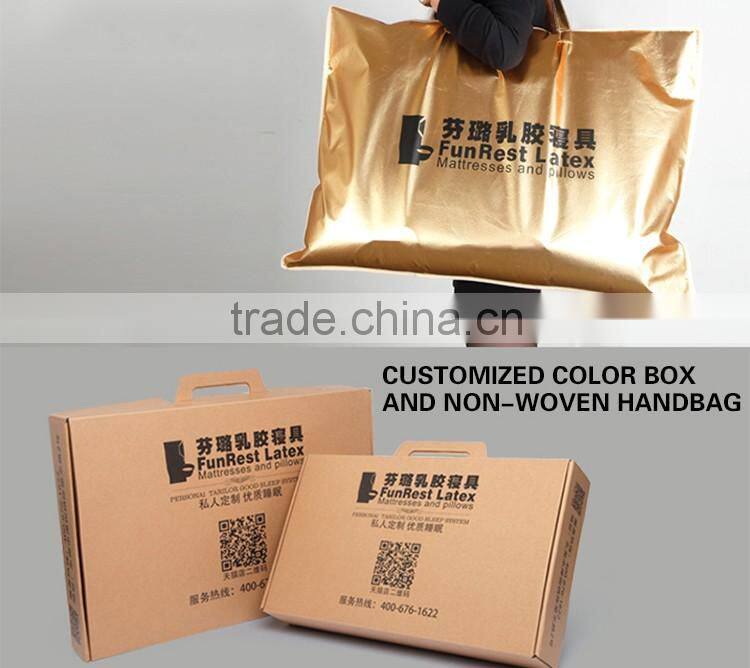High quality latex foam contour pillow