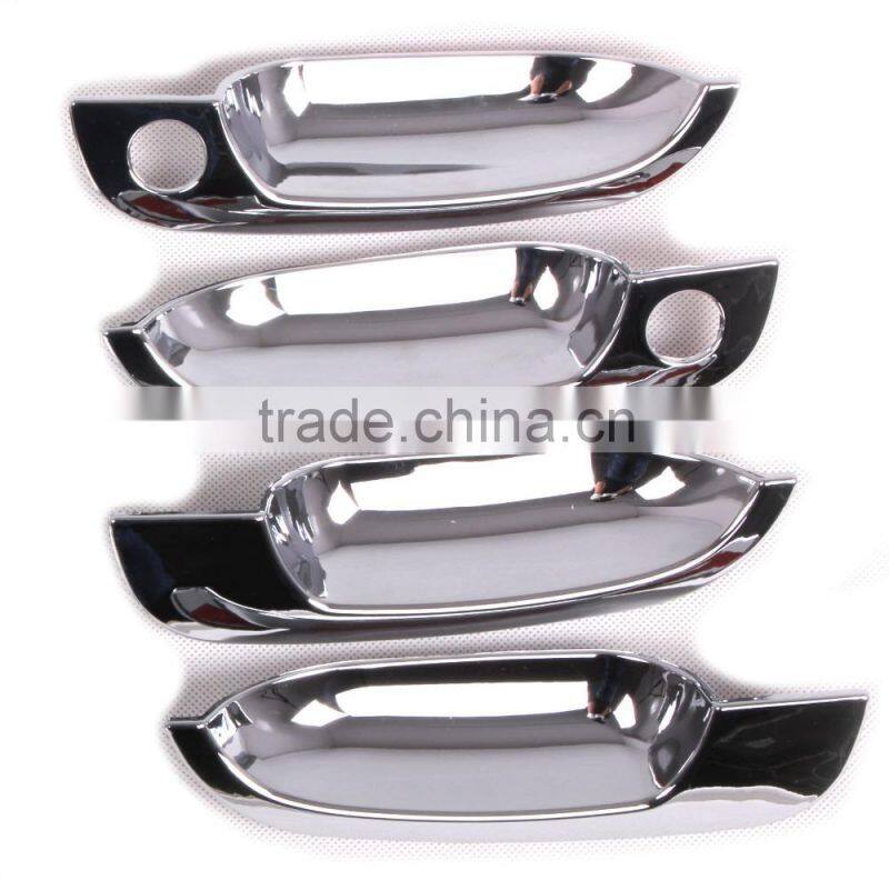 SET ABS CHROME DOOR HANDLE BOWL INSERTS COVER DOOR HANDLE BOWL FOR VERNA 2004