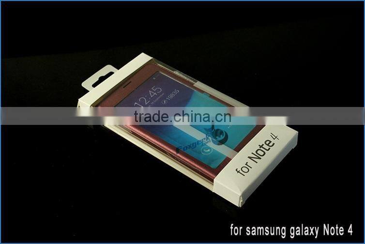 Hot selling phone case high quality TPU leather case cheap price waterproof case for samsung Note 4