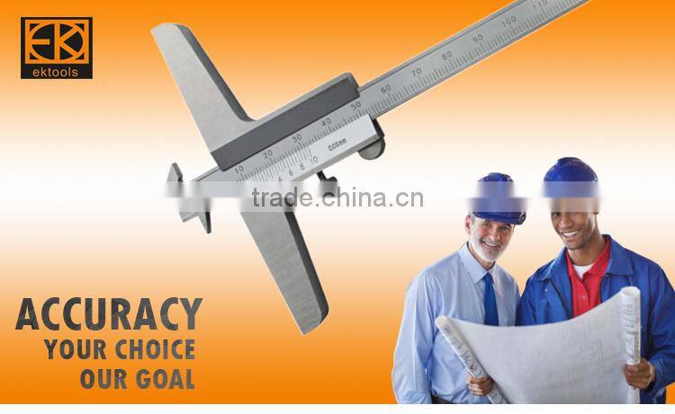 hook system for vernier depth gauges