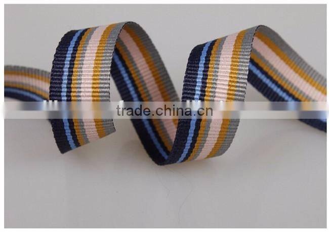 High Quality Custom PP Striped Webbing Tape