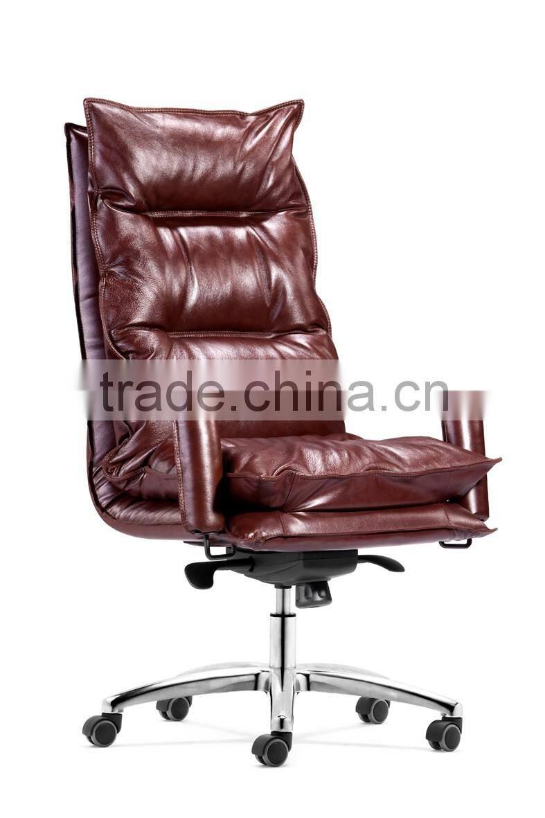 Modern design office swivel ergonomic executive leather chair (HX-6004)