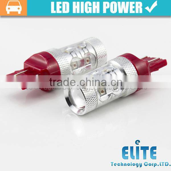 50W 7443 T20 RED auto driving light bulb lamp parking Lamp