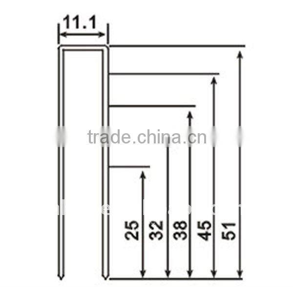 air nailer for spring clips WO-TN851