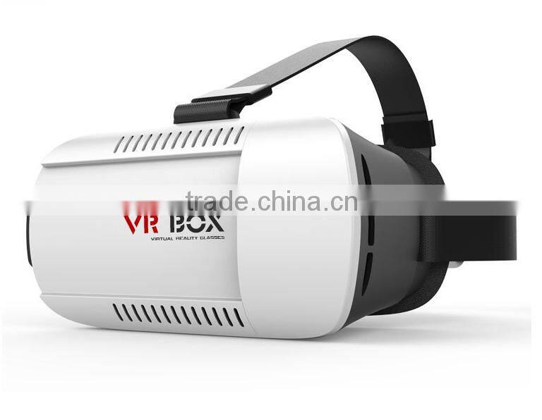 New Products 2016 For iPhone 6 Plus VR Case 3D Virtual Reality Glasses, VR Box Headset For iPhone