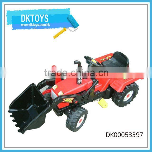 Plastic Kids Ride on Tractor with Pedals