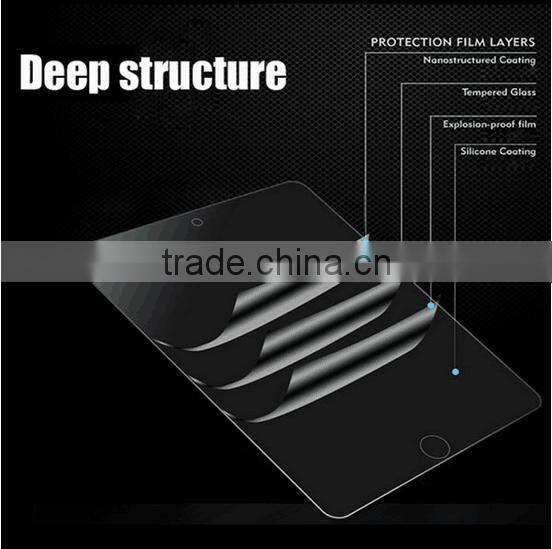9H hardness tempered glass coffee table for ipad pro9.7