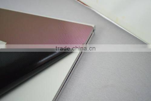 Factory supply Brush silver laptop skin for surface book sticker