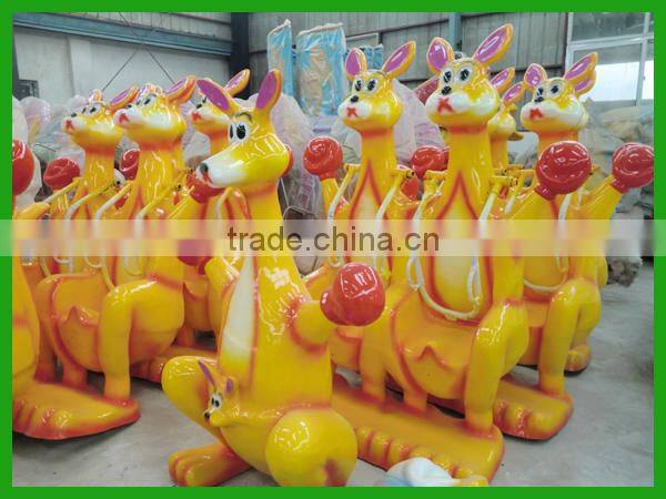 2015 popular amusement park rides kangaroo jumping machine