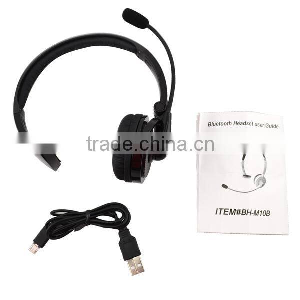 Retractable Bluetooth mono headset from China for sale