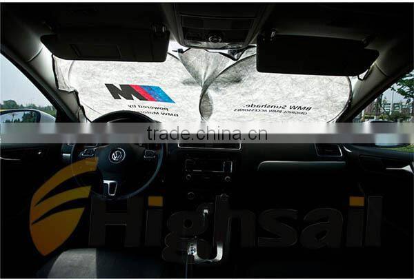 Polyester 170T 180T 190T or Tyvek Car Sunshade