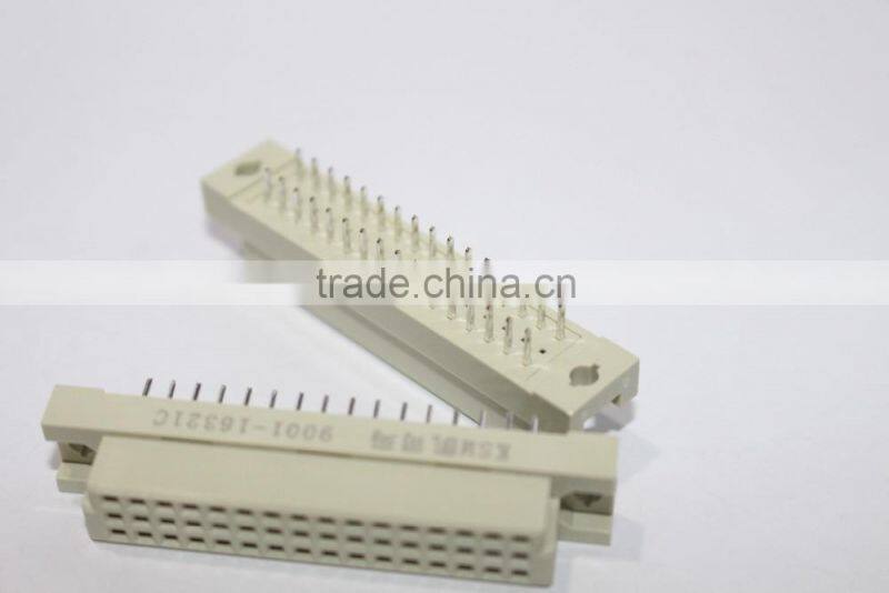Row 2 Stright 32pin Din 41612 Euro connector female 2.54mm