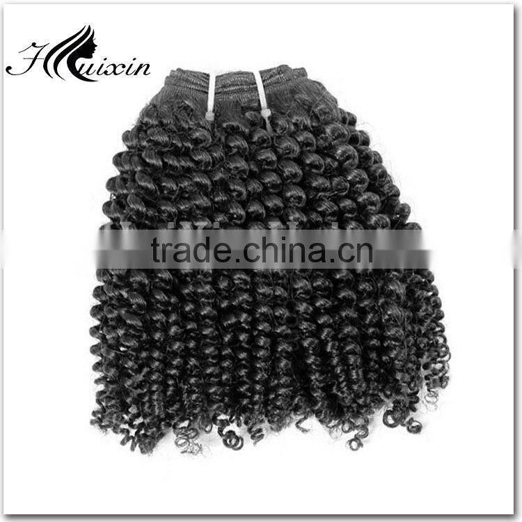 100% Unprocessed Virgin Cambodian Kinky Curly Hair Weaves