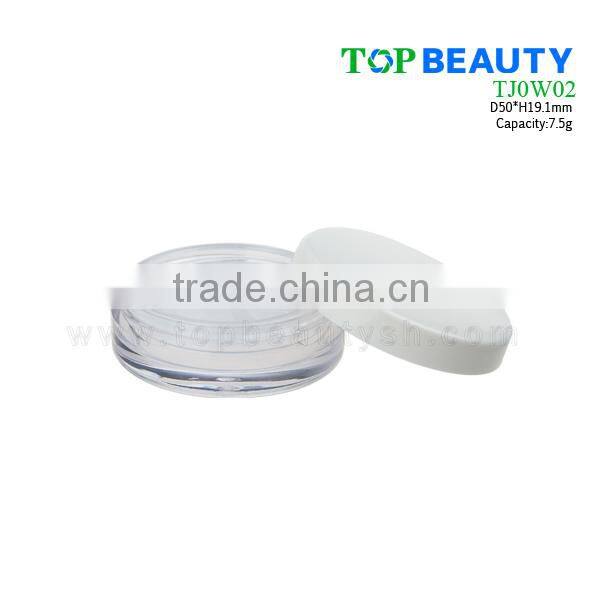 TJ0W02 china 7.5g empty loose powder container