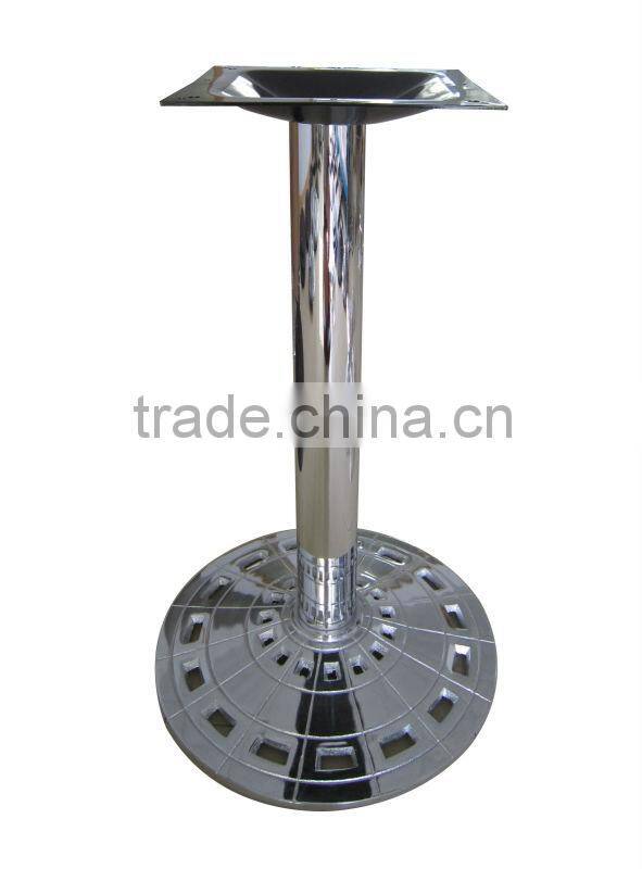 Round Chrome Table Base