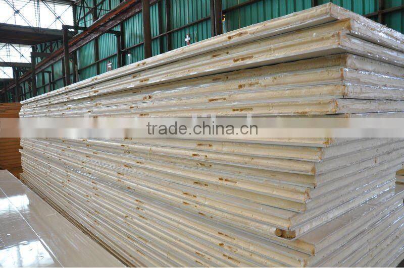 Fire Proof Insulation PU panel for Freezer room with cam locks