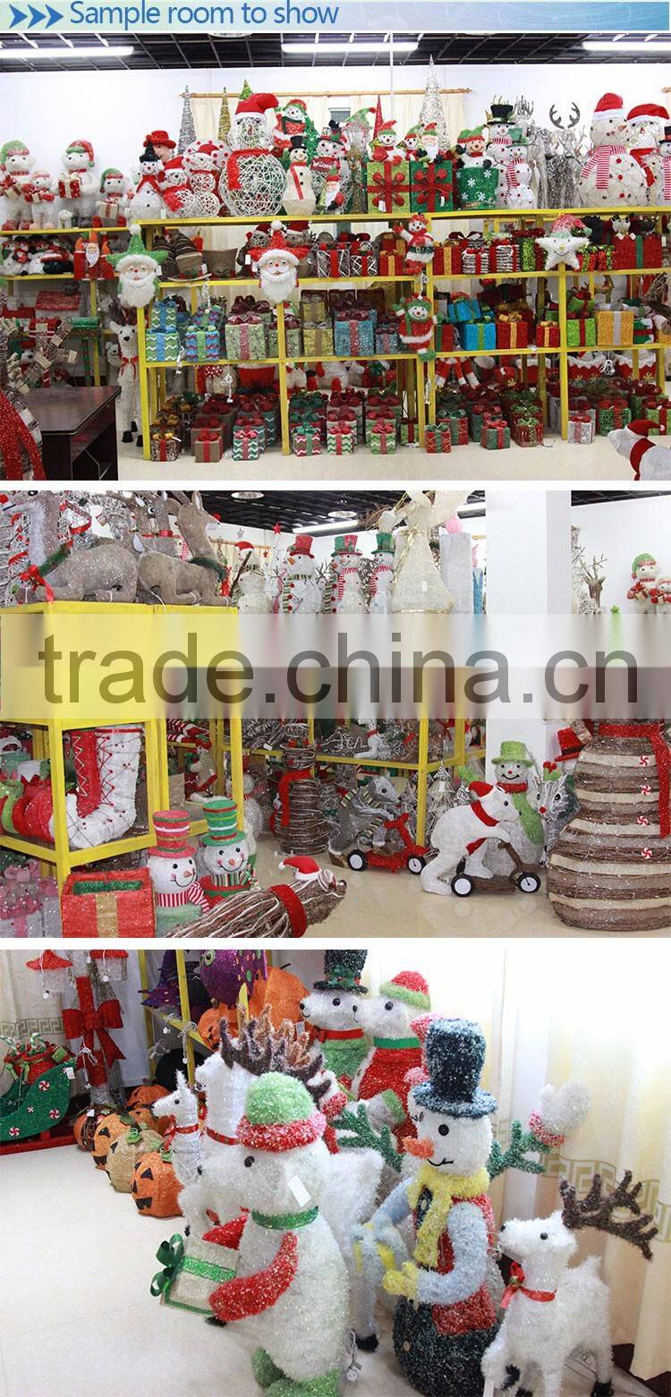 Wooden christmas decorated wooden house