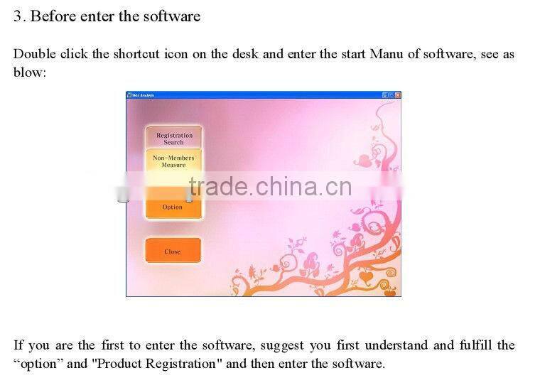 hot sale visia skin analysis machine HT-907