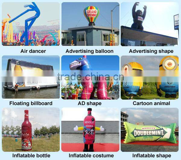 Adorable inflatable moving spongebob