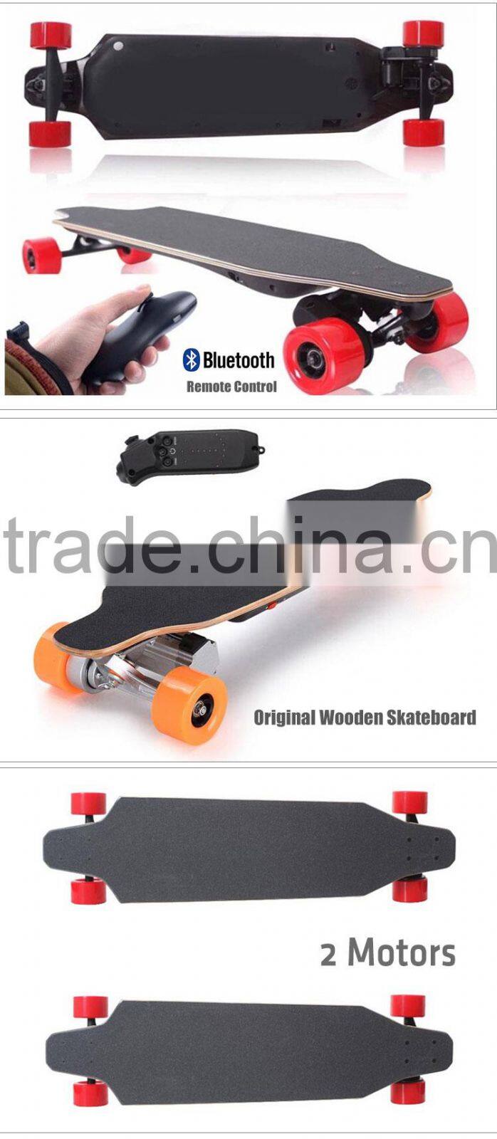 Four Wheels Electric Skateboard Longboard Hover board Wireless Remote Control