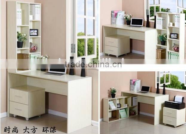 NOAHSION Computer Table With Bookcase And Drawers Cabinet Enjoyed By Many Clients