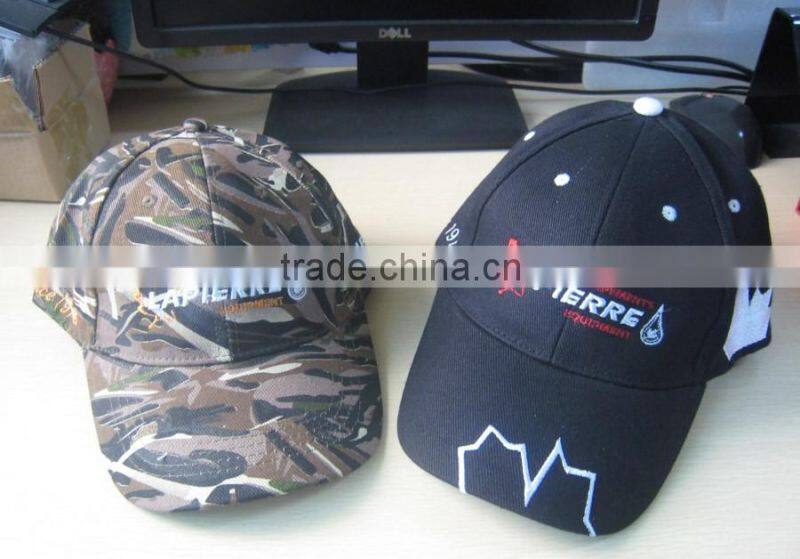 Wholesale Embroidery Logo 6 Panel Sport Baseball Cap