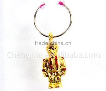 Polyresin Christmas decor wine charms