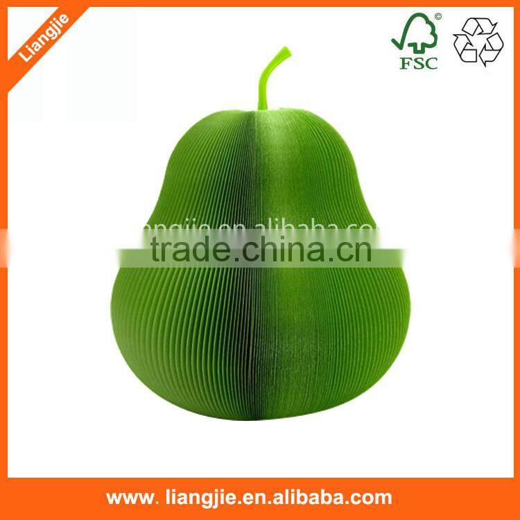 Neon paper twist memo notepad, Neon Paper Twisted printing memo pads