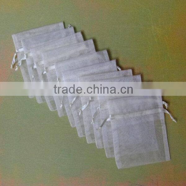 Good quality stylish organza canvas tote bag plain