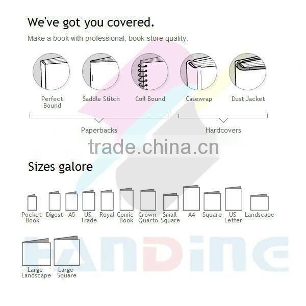 landscape hardcover book printing