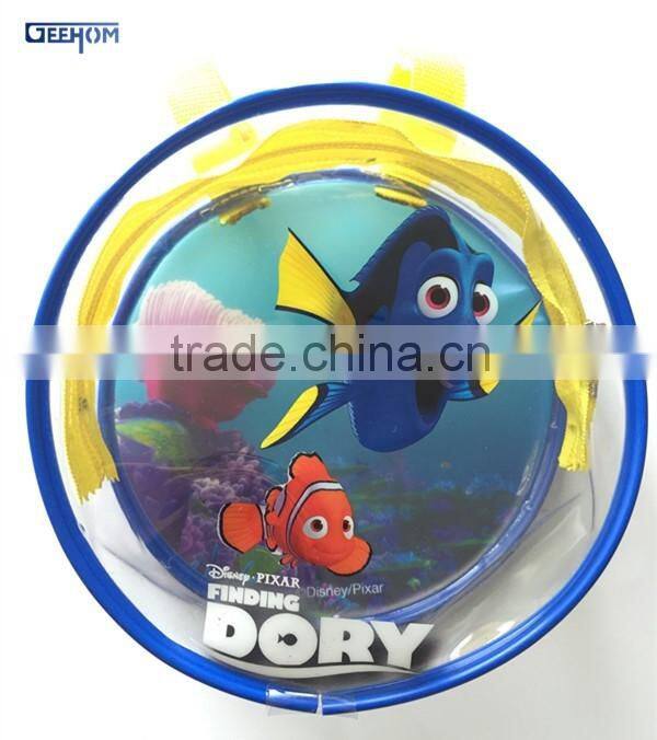 kids school bag clear pvc backpack