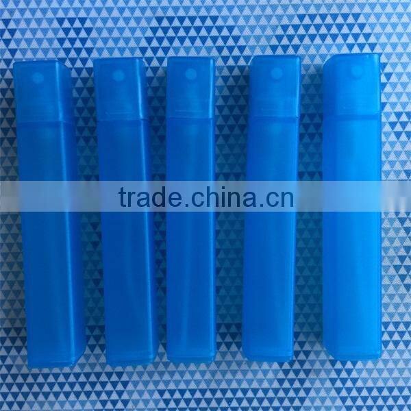 Plastic 15ml square pocket perfume spray YUYAO factory
