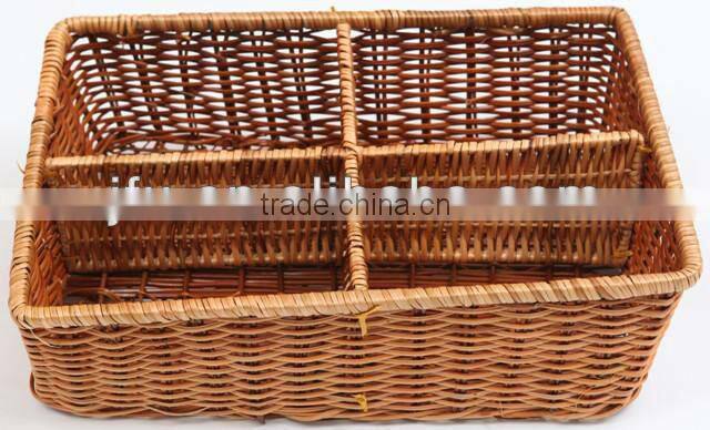 2014 New style wholesale rattan storage holder basket