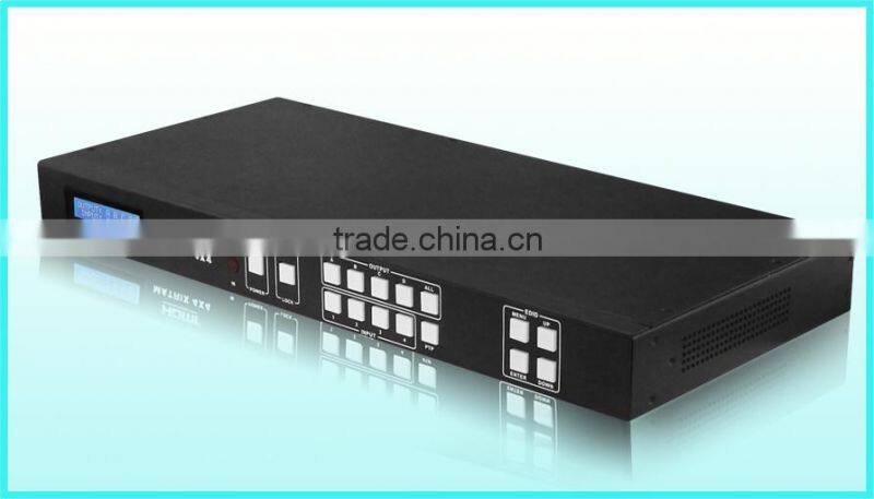 Professional HDBaseT 4x4 HDMI Matrix over CAT5e/6/7