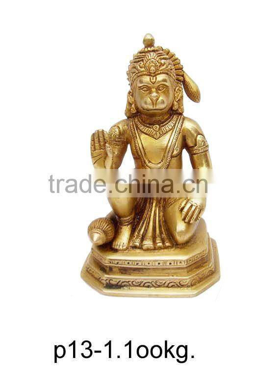 brass hanuman