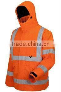 3m reflective safety jacket,3M reflective working jacket ,waterproof worker jacket