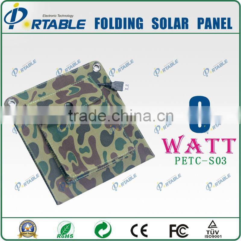 3W mobile solar charger/Solar mobile phone charger/Protable solar charger