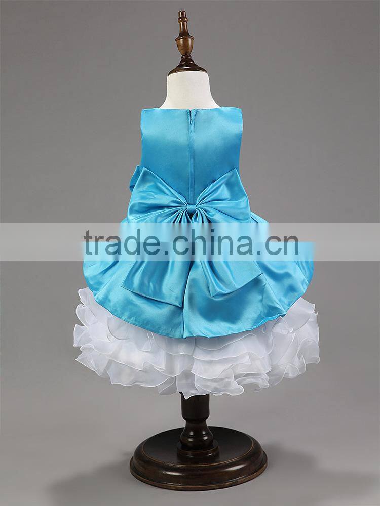 Casual Formal Sweet Sleeves Kids Girls Dresses One Pieces Girls Party Dresses Kids Party Wear Girls Christmas Evening Dress