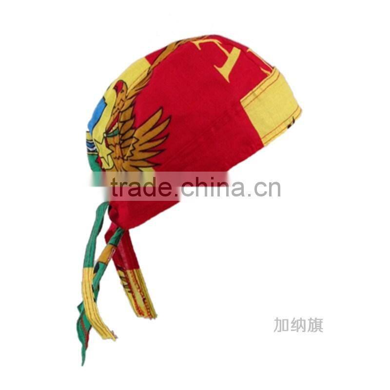 Hot sale cotton colorful soft head kerchief