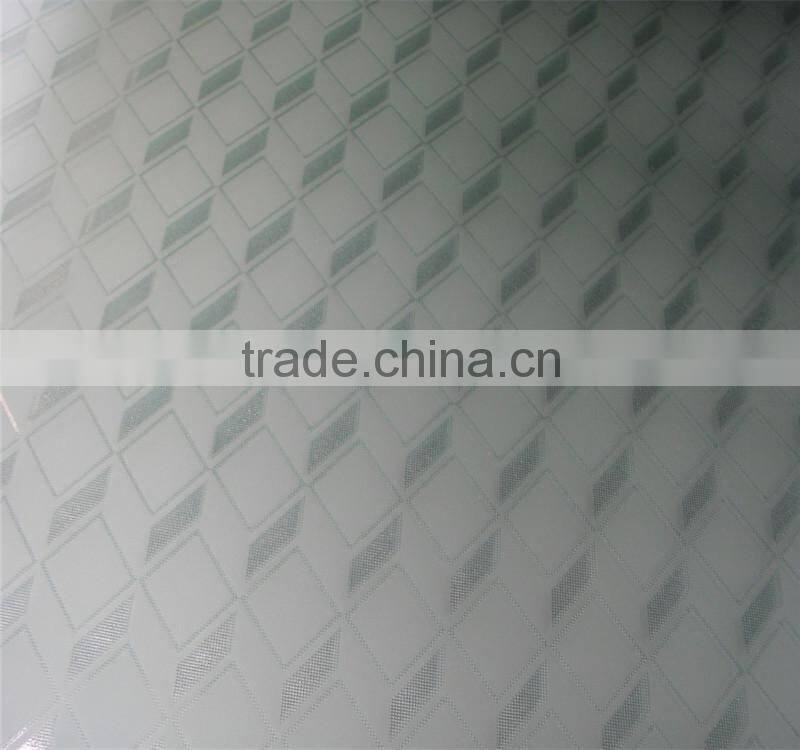 figure acid etched glass ,hebei glass factory