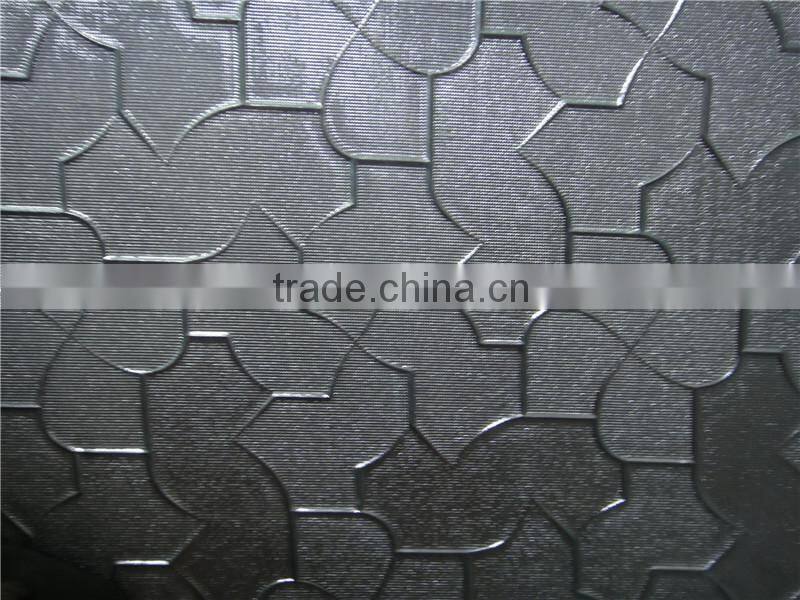 Aluminium coated pattern mirror