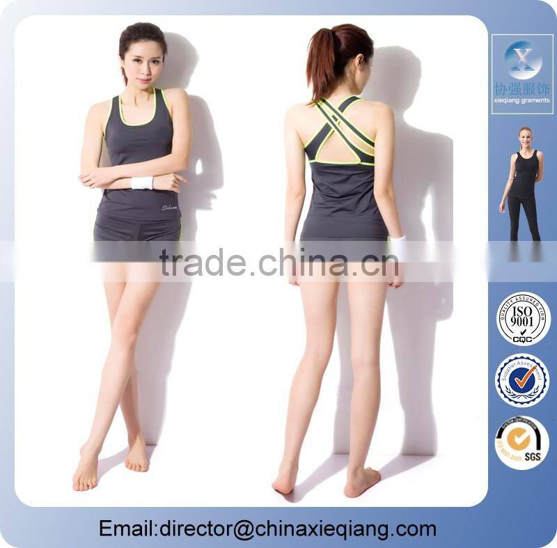 Hotsale fitness yoga apparel wholesale with custom yoga pants on sale