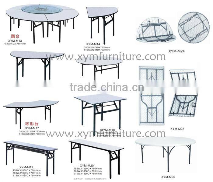 Plastic Blow Molding Folding square Table XYM-M10
